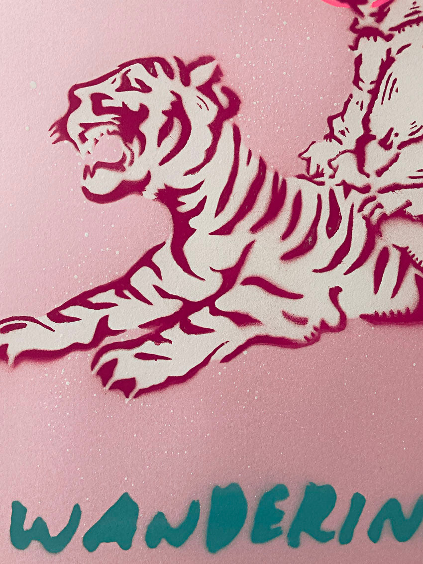 Wandering Stars PINK - Spray Paint