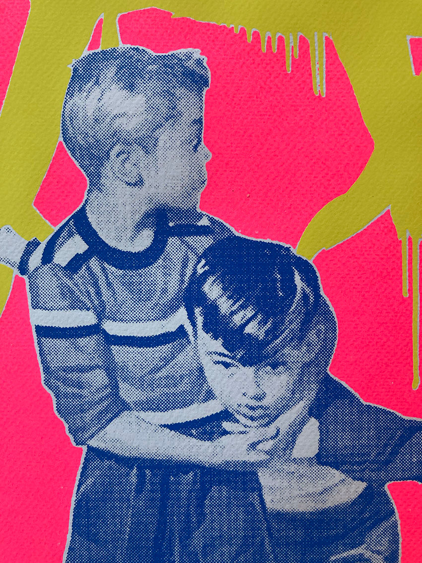 Anarquia FLUOR PINK - Screen Print