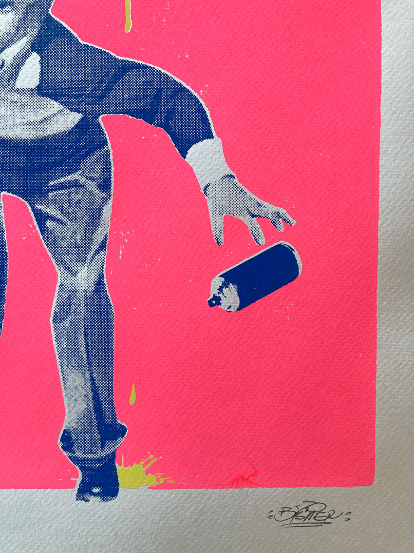Anarquia FLUOR PINK - Screen Print