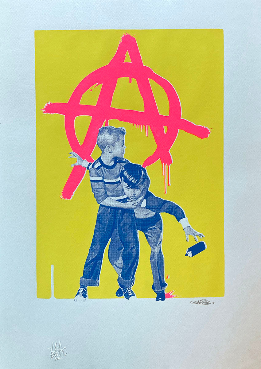Anarquia YELLOW - Screen Print