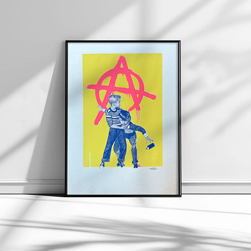 Anarquia YELLOW - Screen Print