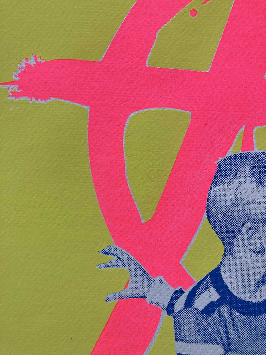 Anarquia YELLOW - Screen Print