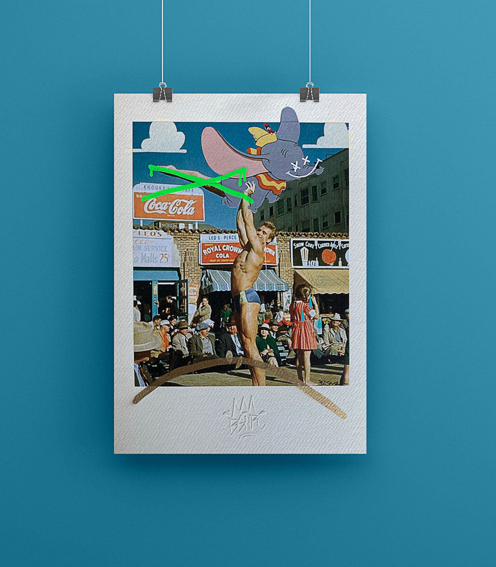 Dumbo - Original Collage