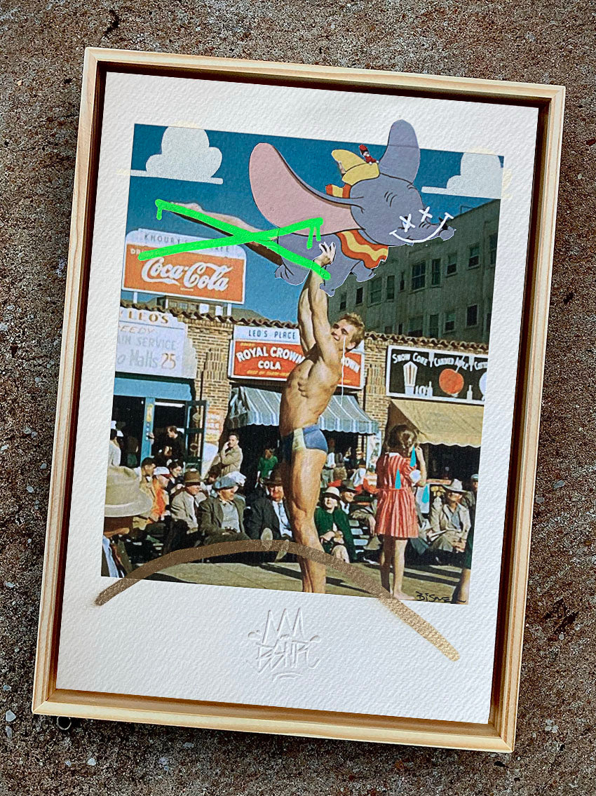 Dumbo - Original Collage