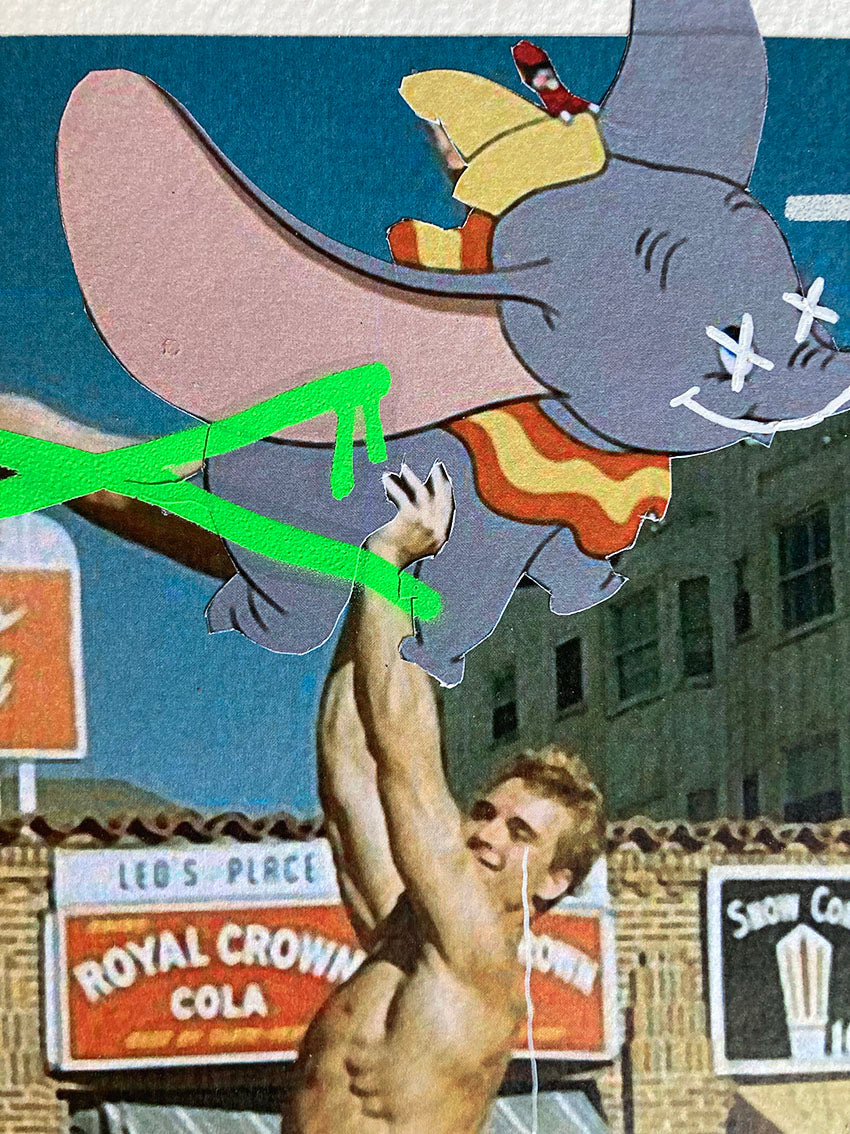 Dumbo - Original Collage