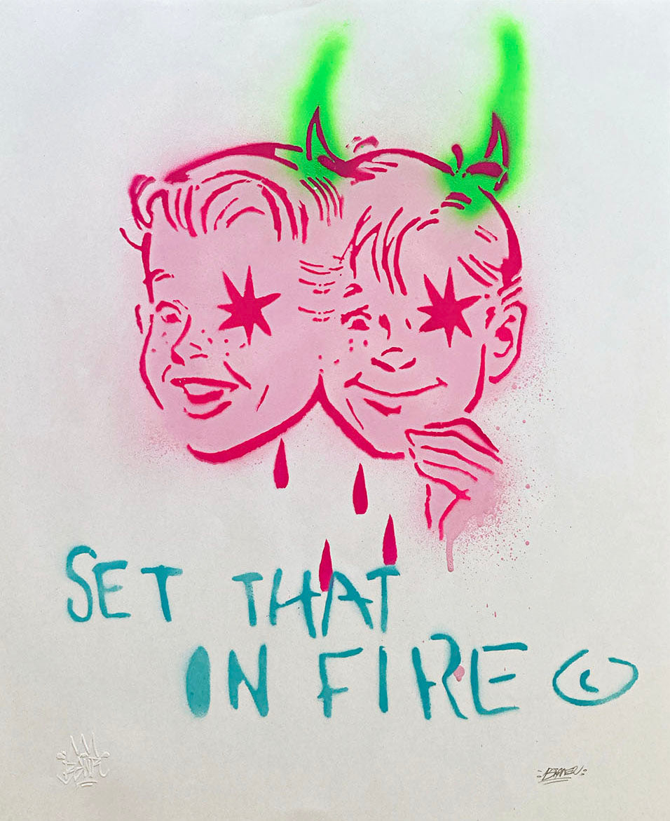 Set that on Fire - Spray Paint