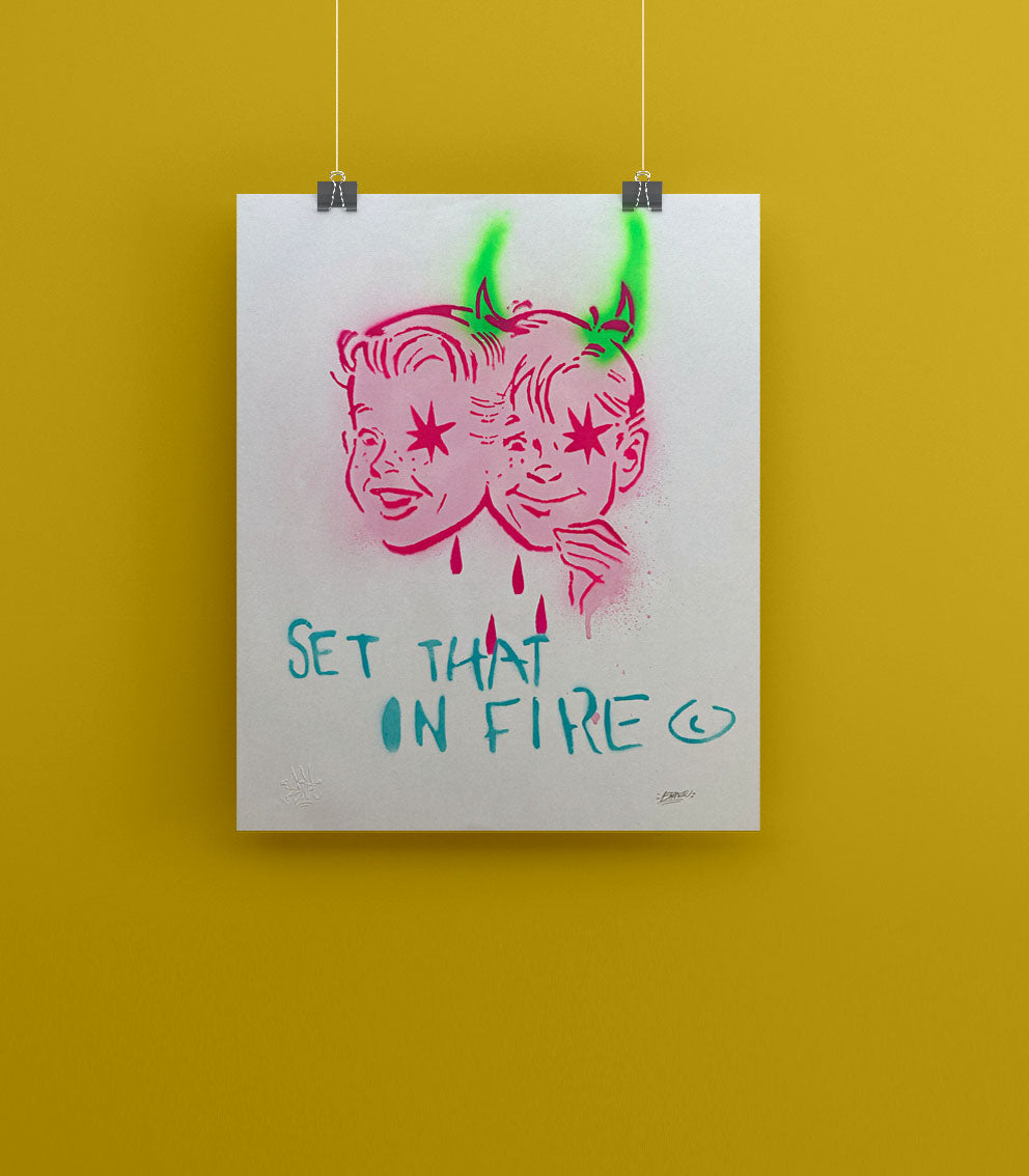 Set that on Fire - Spray Paint