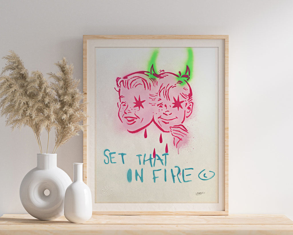Set that on Fire - Spray Paint