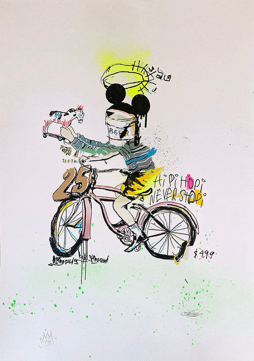 Hipi Hopi Never Stopi - Screen Print