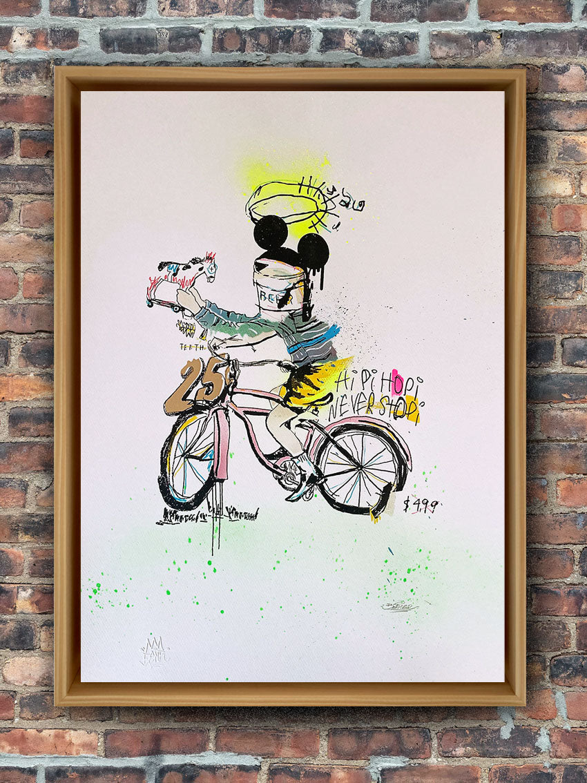 Hipi Hopi Never Stopi - Screen Print