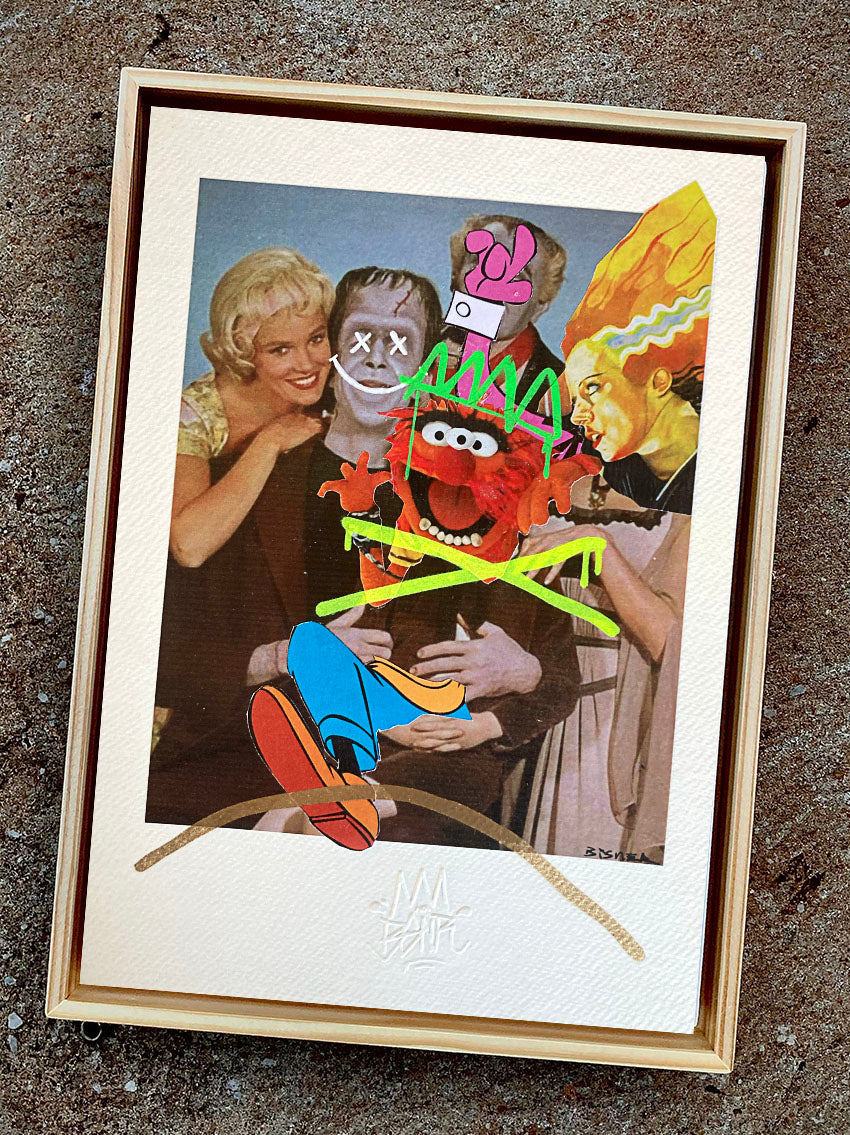 Monstros - Original Collage