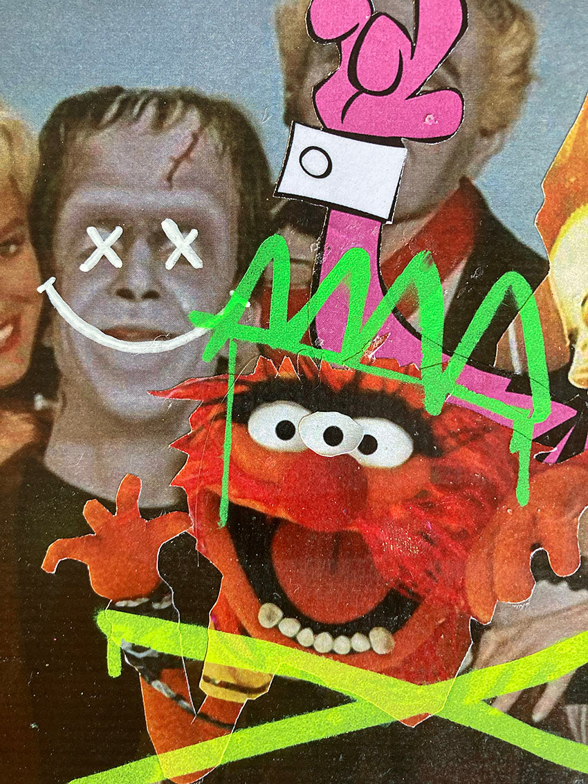 Monstros - Original Collage