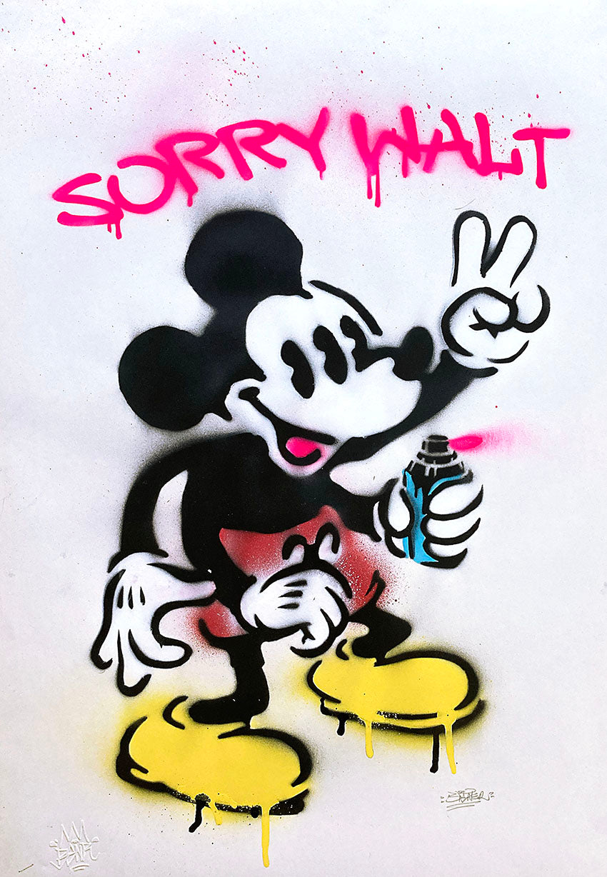 Sorry Walt - Spray Paint