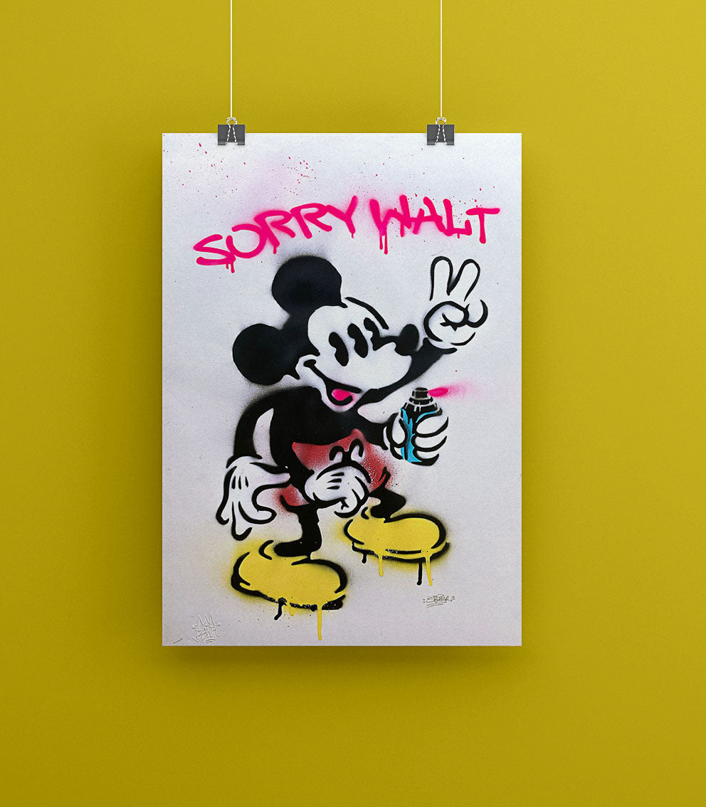 Sorry Walt - Spray Paint