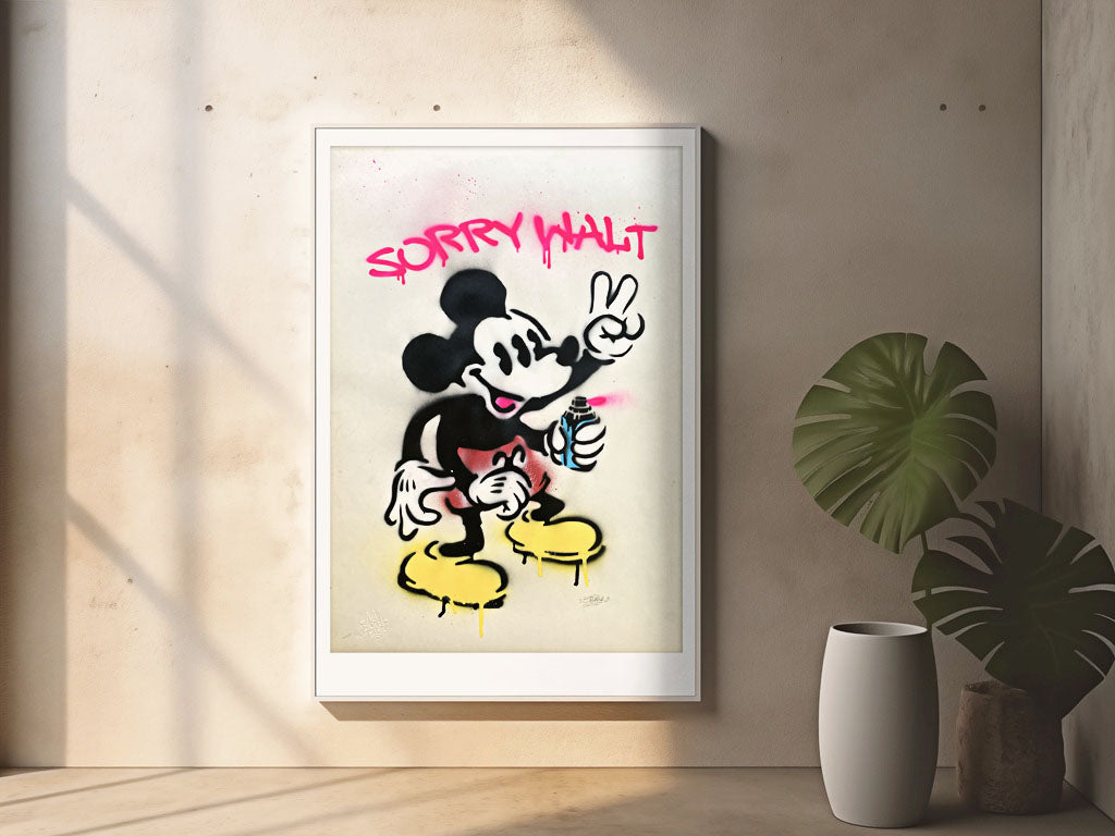 Sorry Walt - Spray Paint