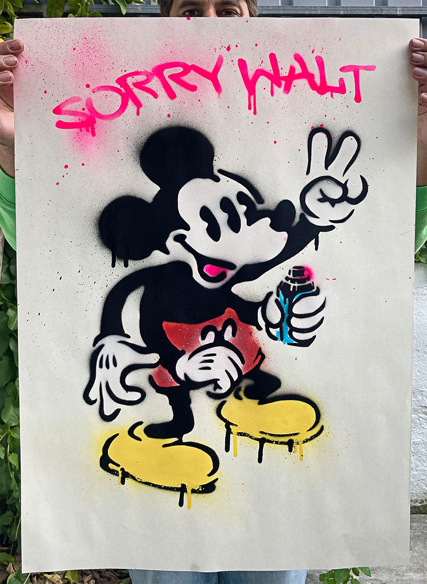 Sorry Walt - Spray Paint