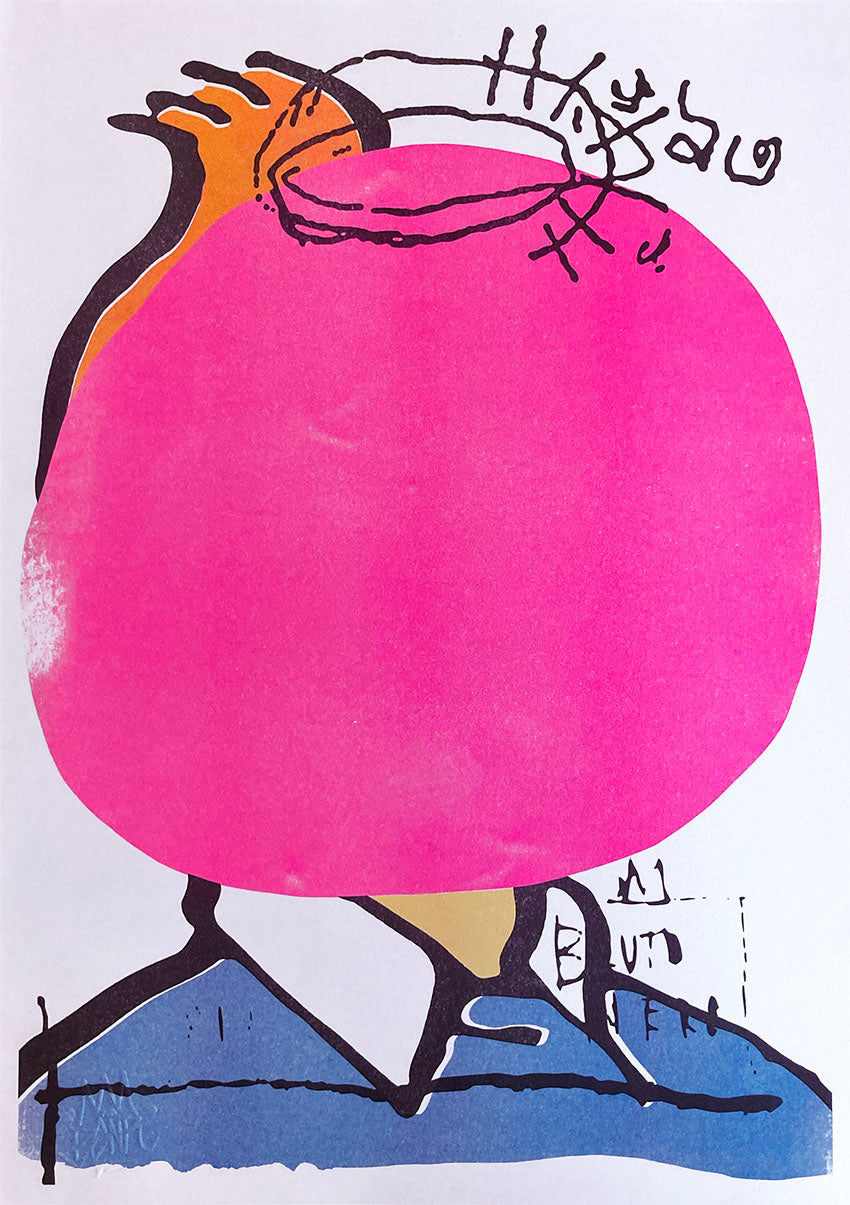 Tintim - Risograph Print
