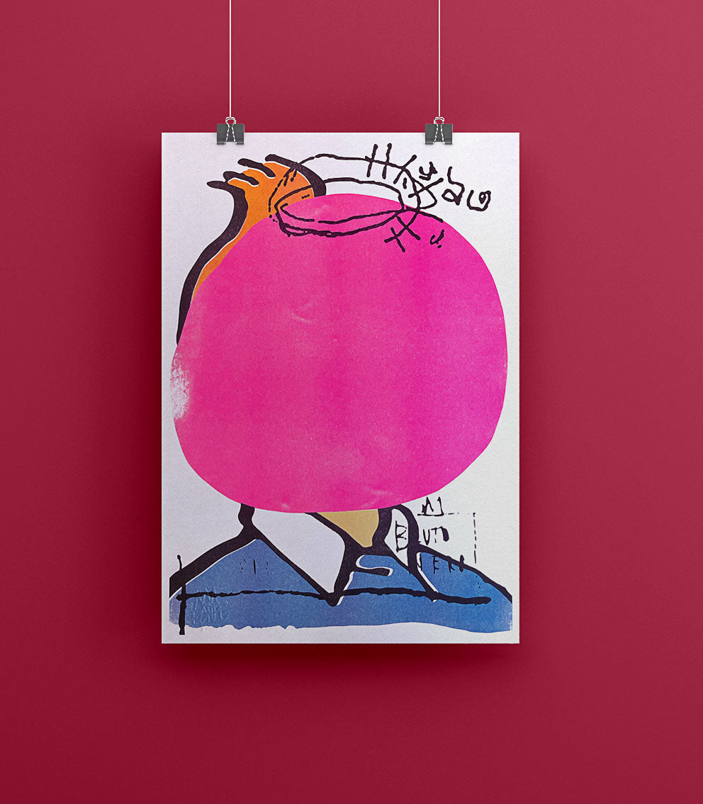 Tintim - Risograph Print
