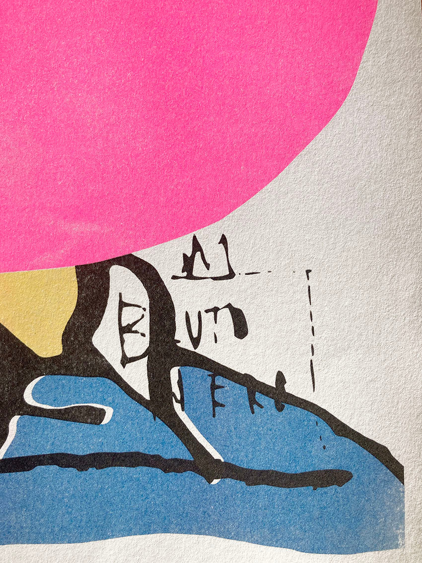 Tintim - Risograph Print
