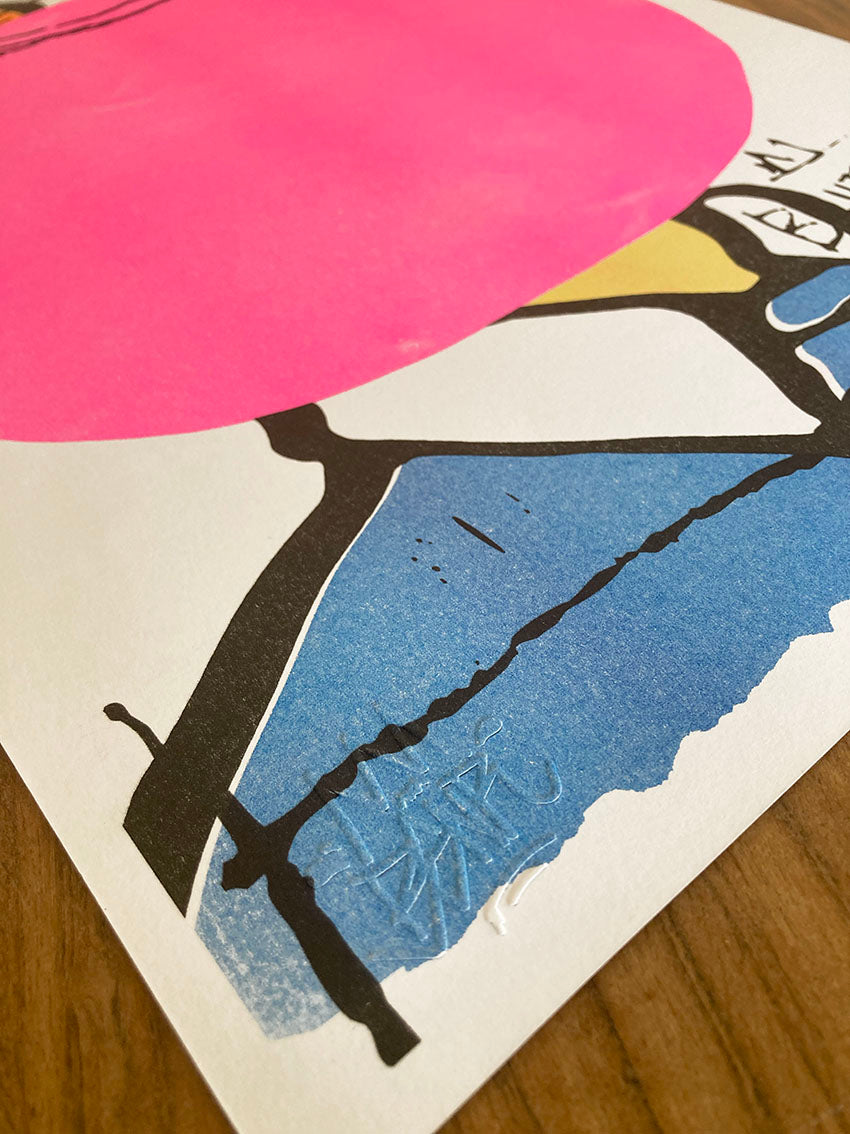 Tintim - Risograph Print