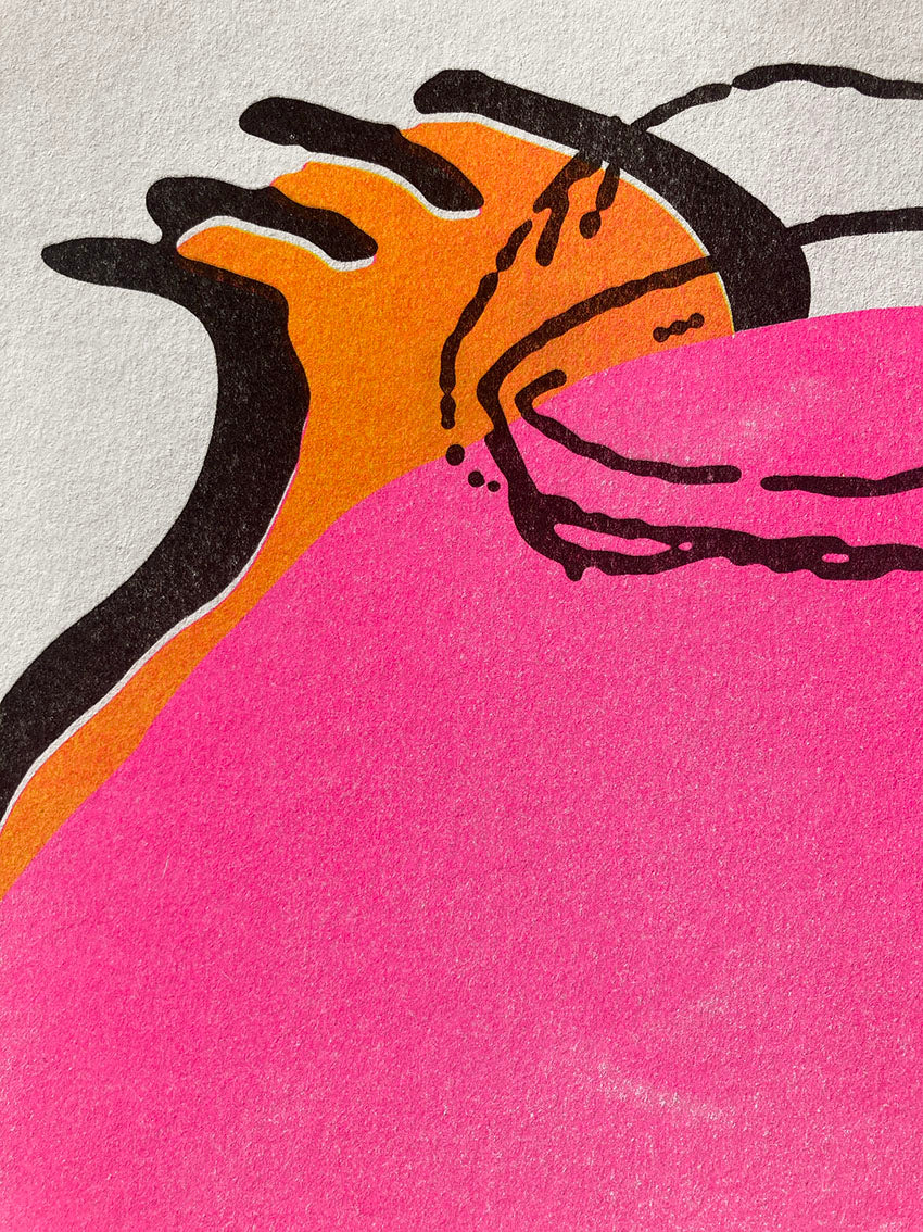 Tintim - Risograph Print