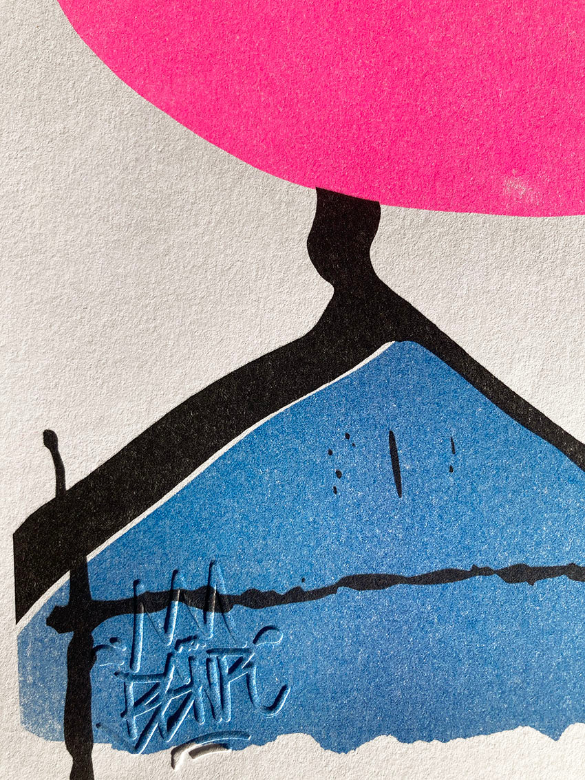 Tintim - Risograph Print
