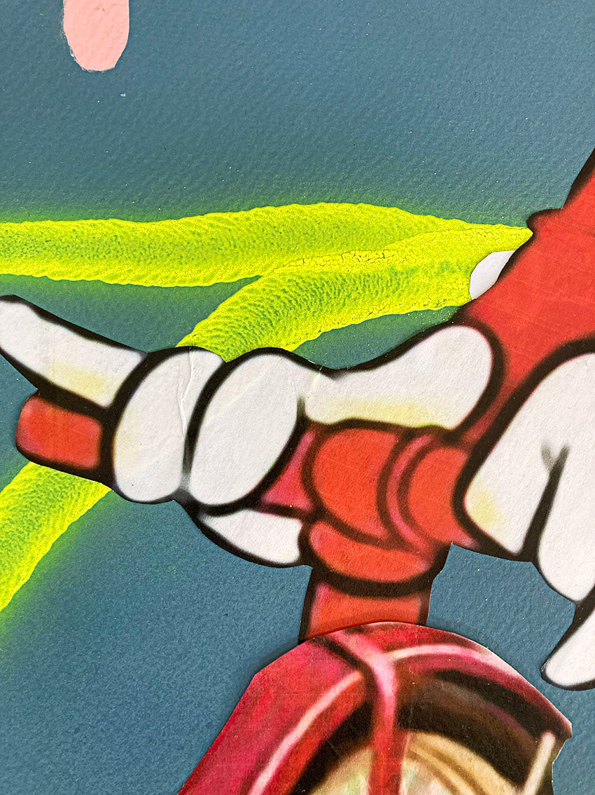Velho Futuro - Original collage