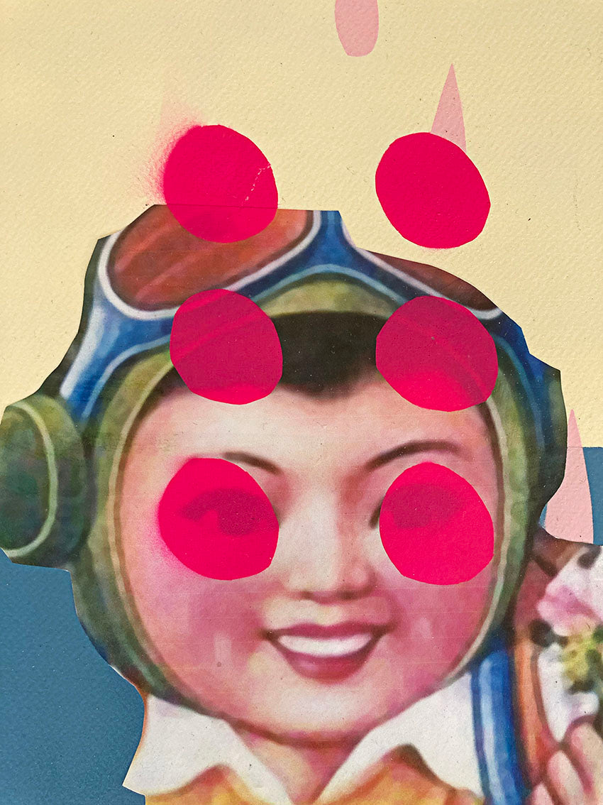 Velho Futuro - Original collage