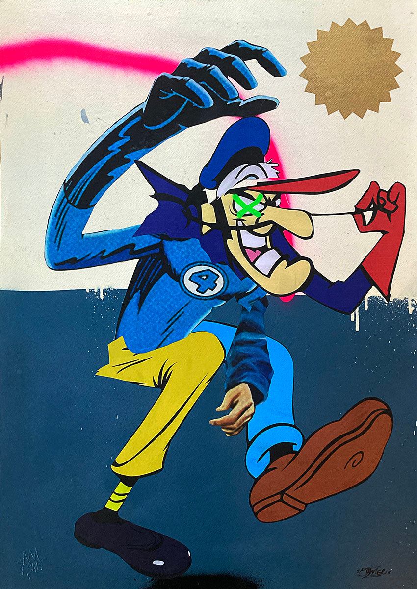 Fantastic Vigarista - Original Collage
