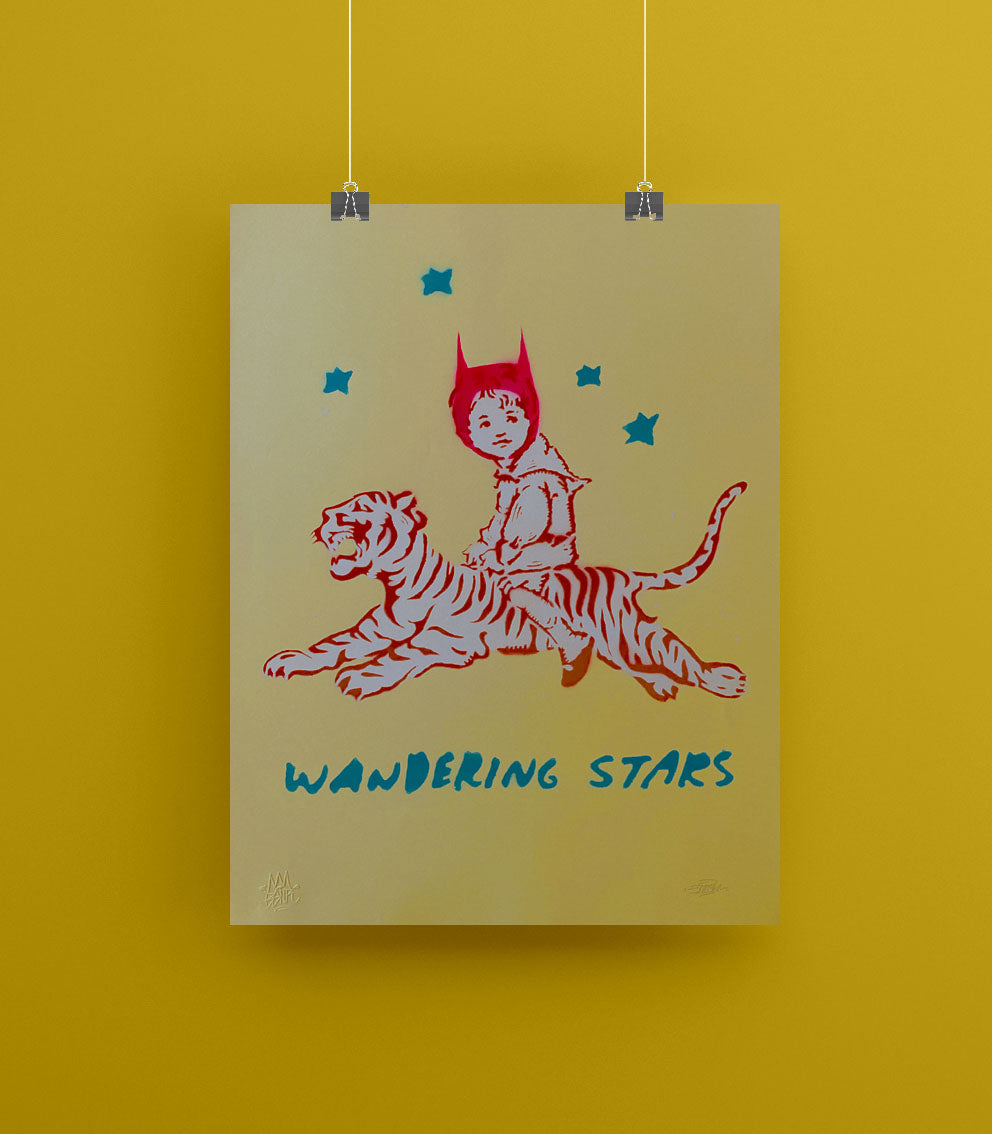 Wandering Stars YELLOW - Spray Paint