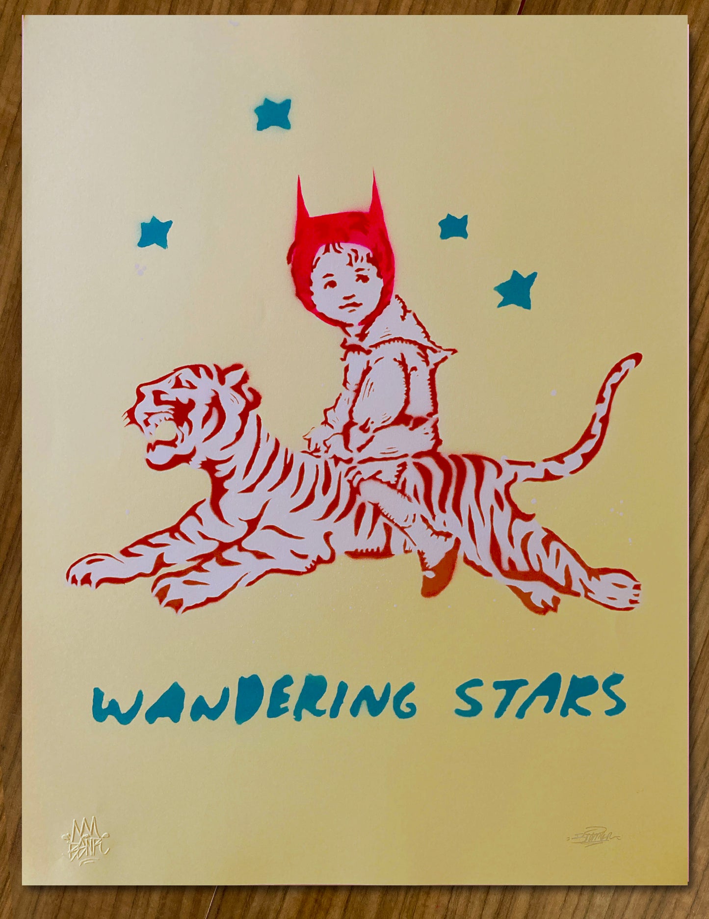 Wandering Stars YELLOW - Spray Paint