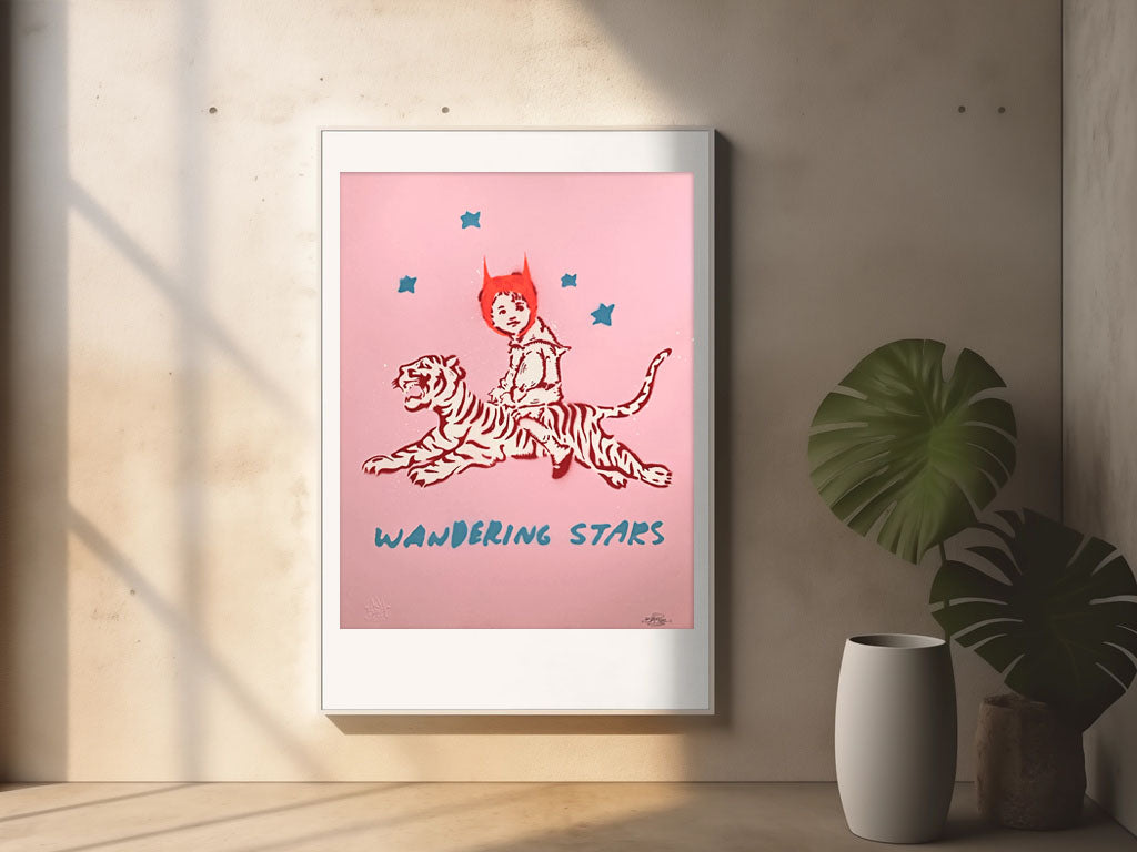 Wandering Stars PINK - Spray Paint