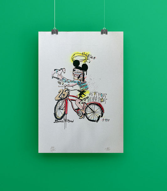 Hipi Hopi Never Stopi - Screen Print